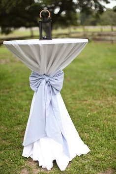 Cocktail Table Linens (Without Bow)