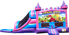 Angry Birds Pink and Purple Castle Combo Wet Angry Birds Pink and Purple Castle Combo Wet