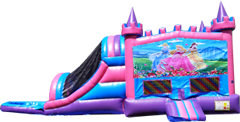 Princess Pink and Purple Castle Combo Wet Princess Pink and Purple Castle Combo Wet