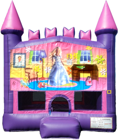 Barbie Classic Pink Castle 13x13 Fun House