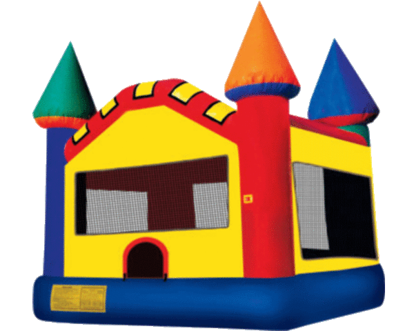 a Castle Rainbow 13x13 Bouncer