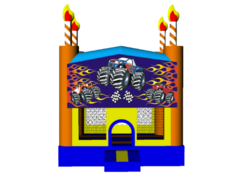 Monster Truck Birthday Cake 13x13 Fun House