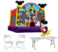 Mickey Mouse Deal with 16 Chairs and 2 Tables