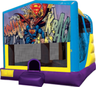 Superman Large C4 Dry Combo with Slide & Basketball Hoop