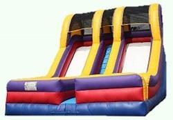 18' Dual Lane Slide 18' Dual Lane Slide