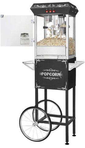 Popcorn Machine with Cart Popcorn Machine with Cart
