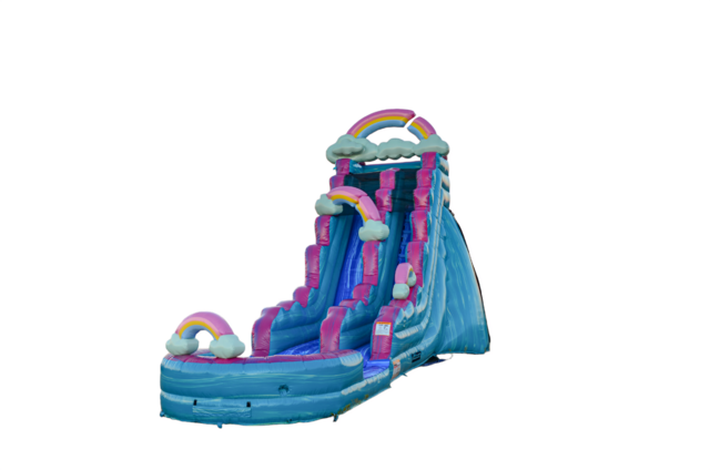 22' I’MPERFECTLY Water Slide w Pool (Wet/Dry) 22' I’MPERFECTLY Water Slide w Pool (Wet/Dry)