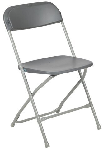 Grey Folding Chair Grey Folding Chair