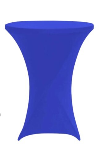 Cocktail Table Navy Blue Spandex Cover Cocktail Table Navy Blue Spandex Cover