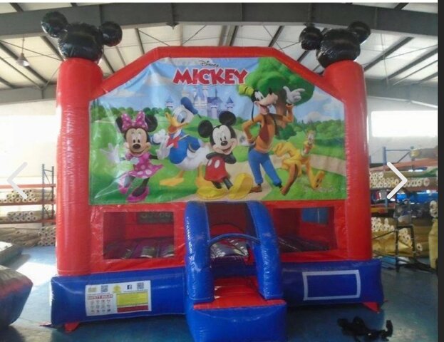 Mickey and Minnie Mouse Bounce House