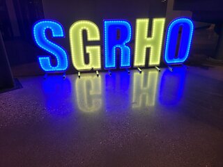 30 inch LED Letters Custom Sign (up to 10 letters)