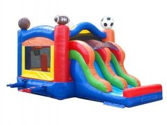 Sports Adventure combo 12.5ft wide x 21.5ft long x 13.5ft high 