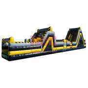 75ft. Toxic Rush Obstacle Course A & B Sections