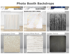 Photo Booth Backdrops