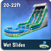 20 - 22ft WET Slides 20 - 22ft WET Slides