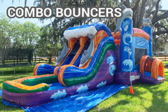 Combo Bounce Houses with Slides
