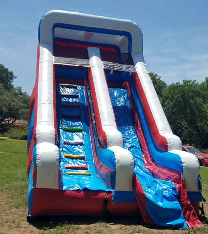 Red white blue Dry Slide @ Red white blue Dry Slide @