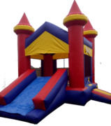 Castle Combo Bouncy castle with slide