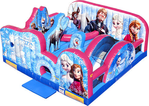 1B - Frozen Toddler Town Inflatable Play Land 1B - Frozen Toddler Town Inflatable Play Land
