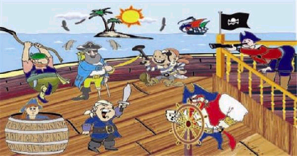 Pirate Banner 160 Pirate Banner 160