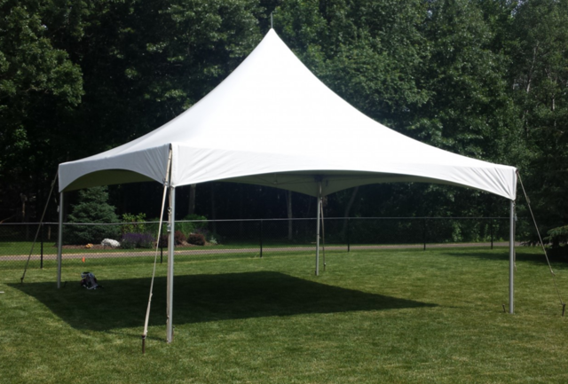 20' x 20' HIGH PEAK TENT