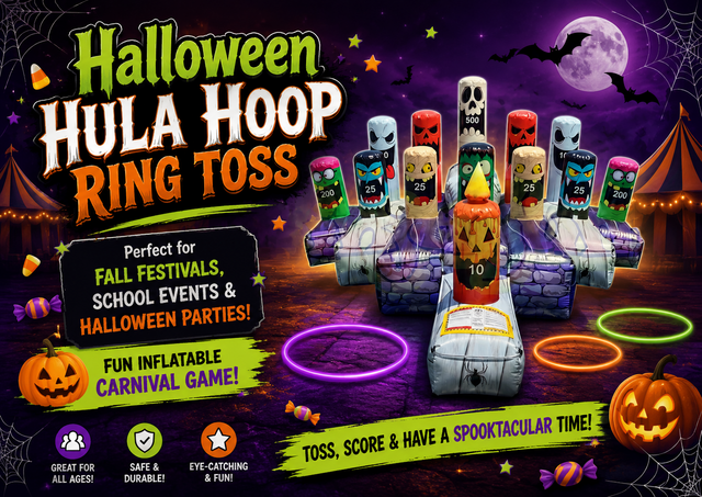 HALLOWEEN HULA HOOP TOSS HALLOWEEN HULA HOOP TOSS