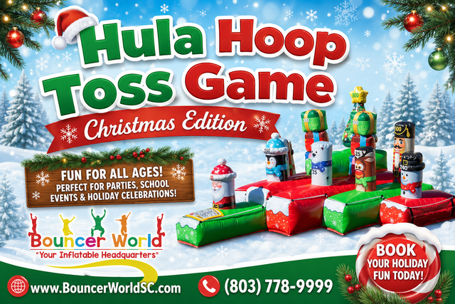 CHRISTMAS HULA HOOP TOSS CHRISTMAS HULA HOOP TOSS