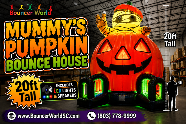 MUMMY'S PUMPKIN BOUNCE HOUSE MUMMY'S PUMPKIN BOUNCE HOUSE