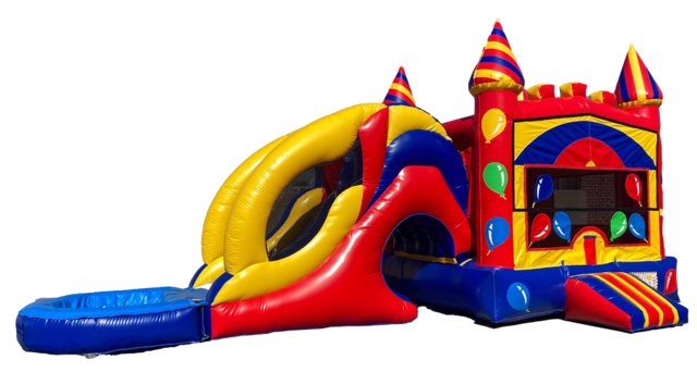 BALLOON BOUNCE SLIDE COMBO W/ POOL BALLOON BOUNCE SLIDE COMBO W/ POOL