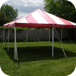 Dino jump tables, chairs, and tent rental Algonquin 