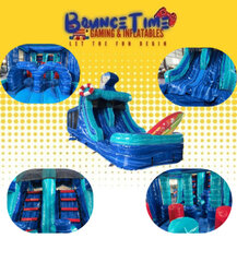 Shark Obstacle Course 40ft Long