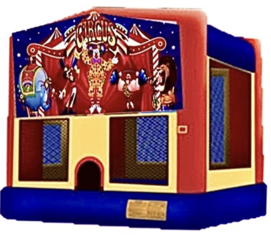 Circus Theme Bounce House Rental Dallas TX