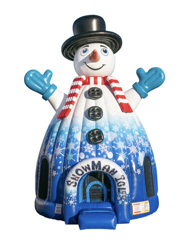 Snowman Igloo Bounce House Rental Rowlett TX