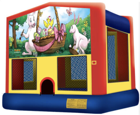 Easter Theme Module Bounce House Rental