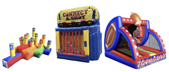 Inflatable Games Backyard Party Package Inflatable Games Backyard Party Package