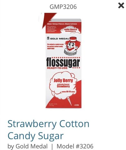 Strawberry Cotton Candy Flavor Strawberry Cotton Candy Flavor