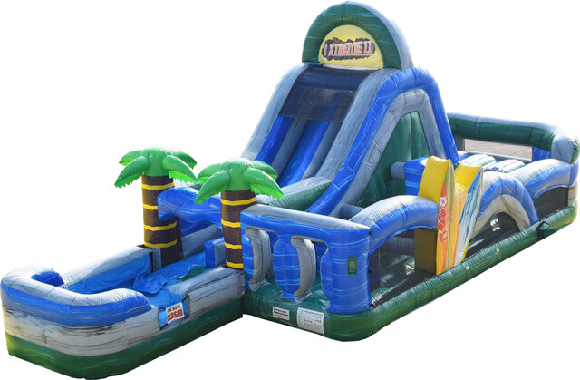 Tropical Oasis Wet Obstacle Course