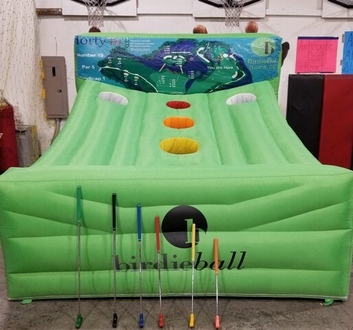 inflatable golf game rental