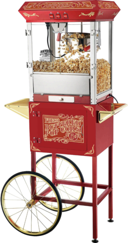 popcorn machines for rent