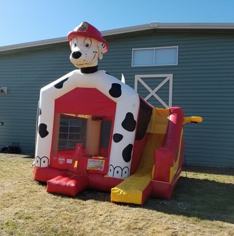 Inflatable Dalmatian Bounce house rental