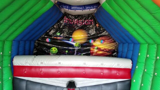 Inflatable interactive game rental