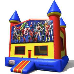 (C) Superheroes Bounce House (C) Superheroes Bounce House