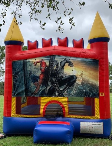 Spider Man Good & Bad Bounce House Spider Man Good & Bad Bounce House