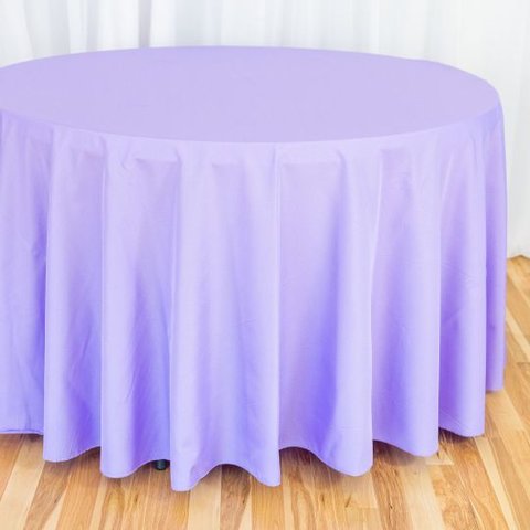 Lavender Round Table Cloth 120