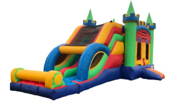 Medieval Castle Bounce House Combo (Dry)