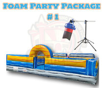Foam Party Package #1 (1-Foam Machine (2hr Solution) / 1-Foam Pit)