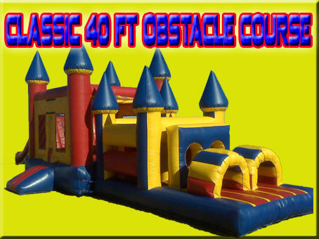 Classic 40 Foot Obstacle Course Classic 40 Foot Obstacle Course