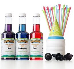 Hawaiian Shaved Ice 25 serving kit