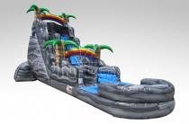 A 22' Boulder Springs Water Slide With Pool A 22' Boulder Springs Water Slide With Pool