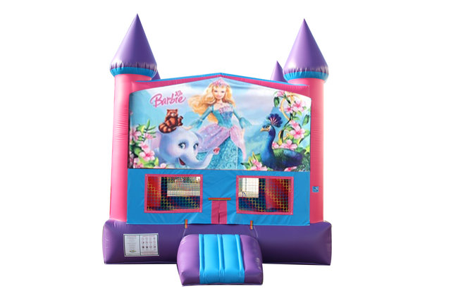 Barbie Fun Jump (Pink) with Basketball Goal Barbie Fun Jump (Pink) with Basketball Goal